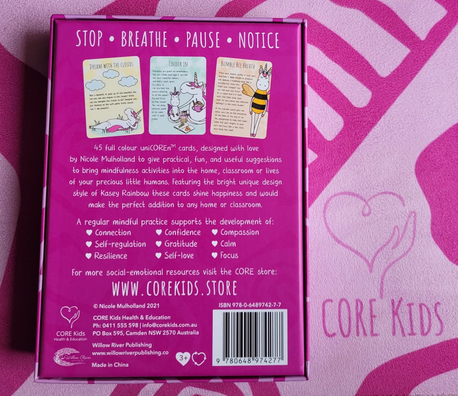 Mindful Minutes mindfulness activity cards