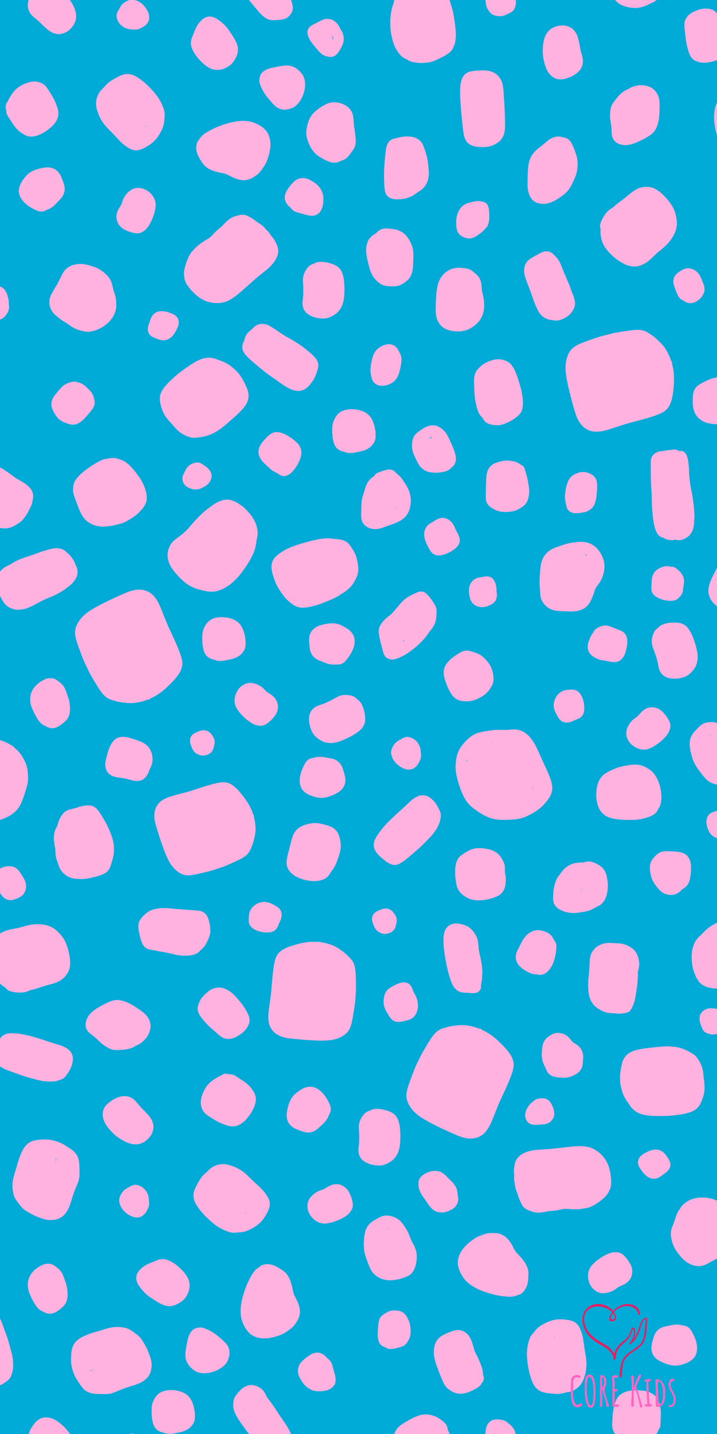 CORE Kids x Kasey Rainbow pebbles kids yoga mat