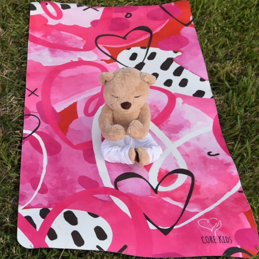Ash in Wonderland x CORE Kids Queen of Hearts child yoga mat