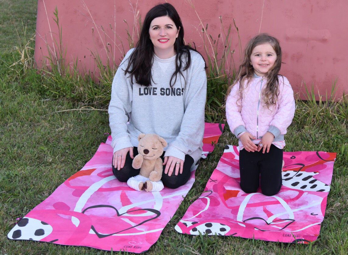 Ash in Wonderland x CORE Kids Queen of Hearts adult yoga mat