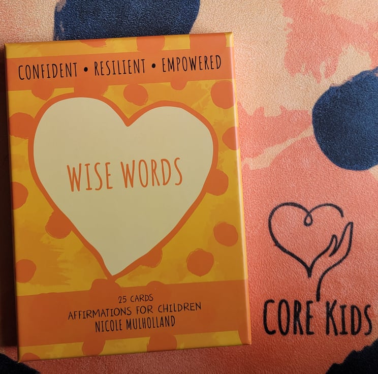 Wise Words affirmation cards