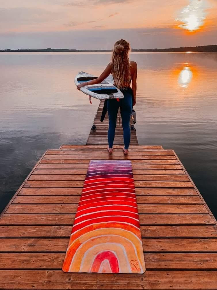 Lordy Dordie x CORE Kids Sunrise adult yoga mat