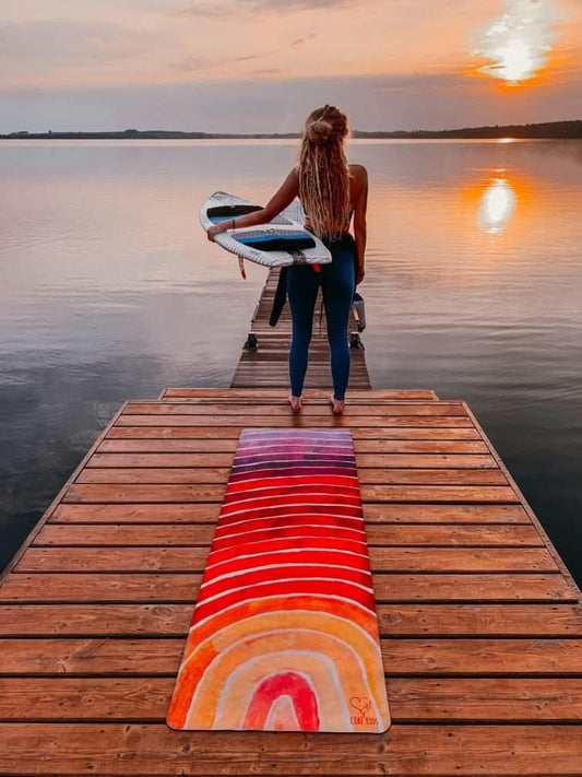 Lordy Dordie x CORE Kids Sunrise adult yoga mat