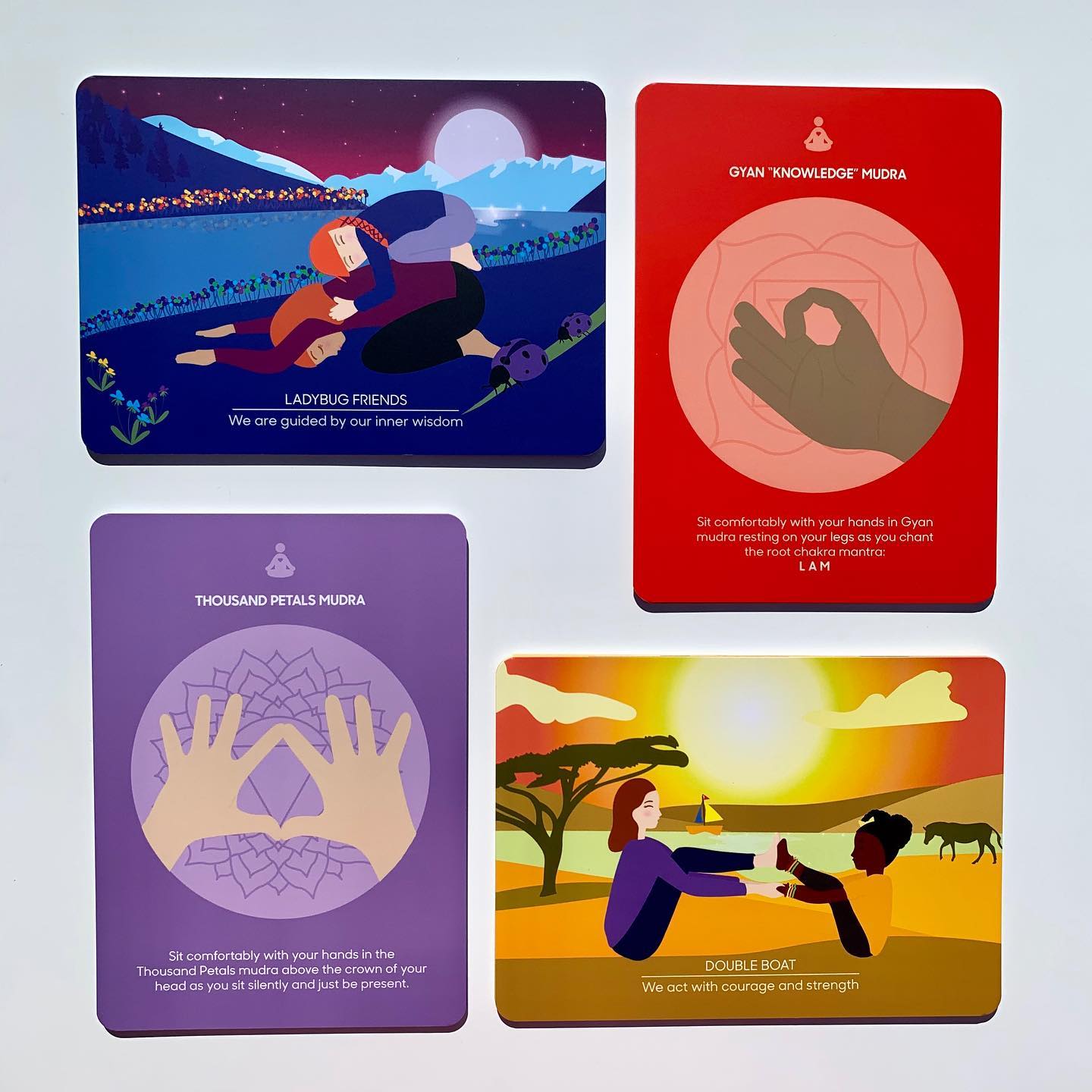 My Yoga Playground Rainbow Chakra Cards
